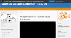 Desktop Screenshot of heinrich-heineschule.jena.de