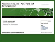 Tablet Screenshot of kastanienschule.jena.de